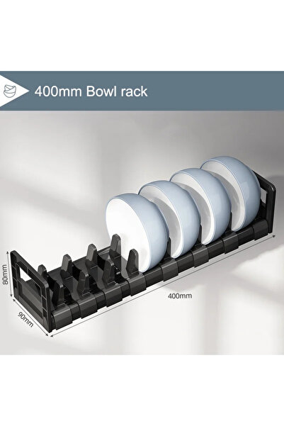 Choice1 40cm-Bowl Kitchen Under Cabinet Bowl and Dish Rack Cabinet Drawer Sto...