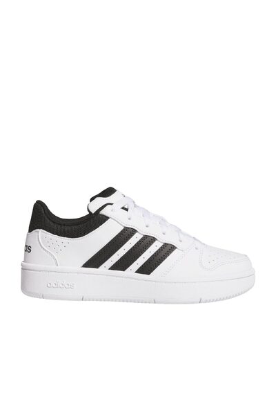 adidas حذاء رياضي كلاسيكي أبيض من هووبس (KI1073)