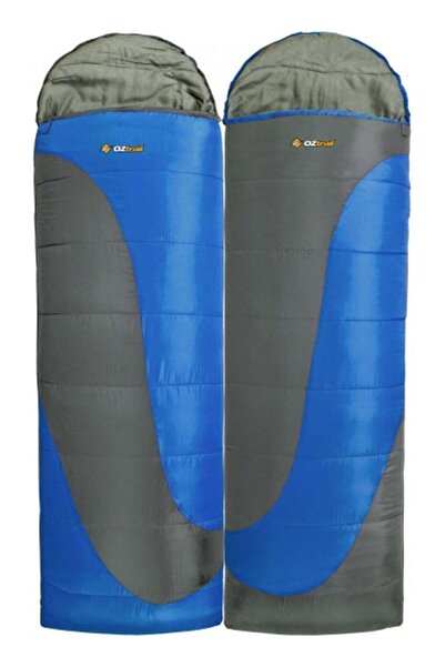 Generic كيس نوم بغطاء رأس – كيس نوم مناسب لثلاثة فصول للتخييم والمشي لمسافات ...