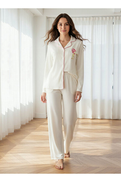 FAV Pyjama Set Button-Down Shirt & Trousers