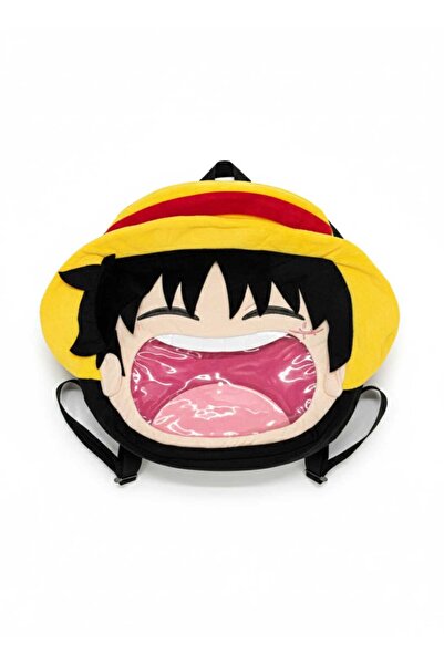 NETAVANTAJ Anime One Piece Luffy Peluş Omuz Çantası