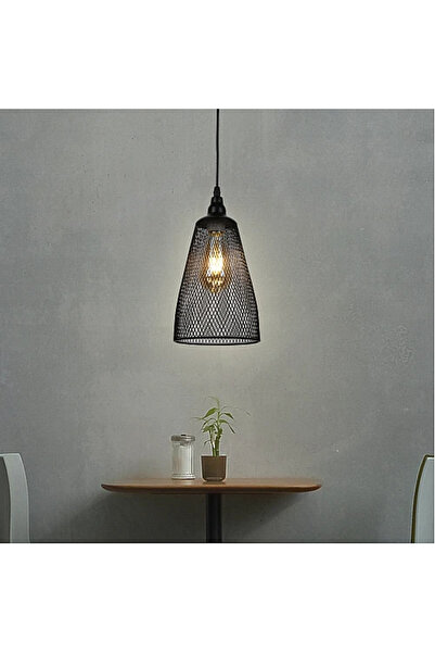 Humer Modern single black hanger E27