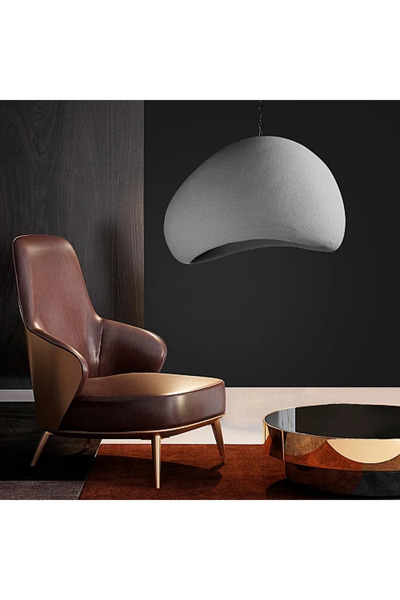 Humer علاقي مودرن رصاصي E27*1L قطر 80 سم