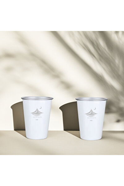 KB Stainless Steel Cups, Outdoor Coffee Cups, Camping Cup with Cup Sleeves, M...