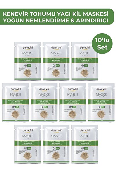 Dermokil Yoğun Nemlendirici & Arındırıcı Kenevir Tohumu Yağlı Kil Maskesi 15 ...