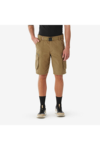 Decathlon Quechua Erkek Outdoor Kargo Şort - Kahverenggi - NH500