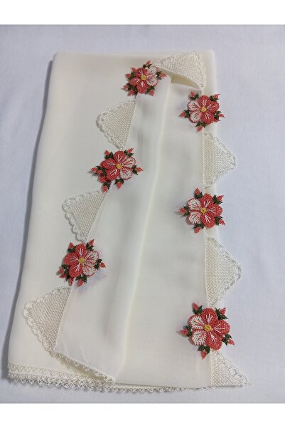 NUMİSTORE İğne oyası krem renk namaz örtüsü