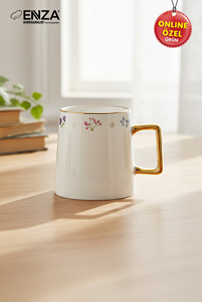 Enza Beryl porcelain single cup glass