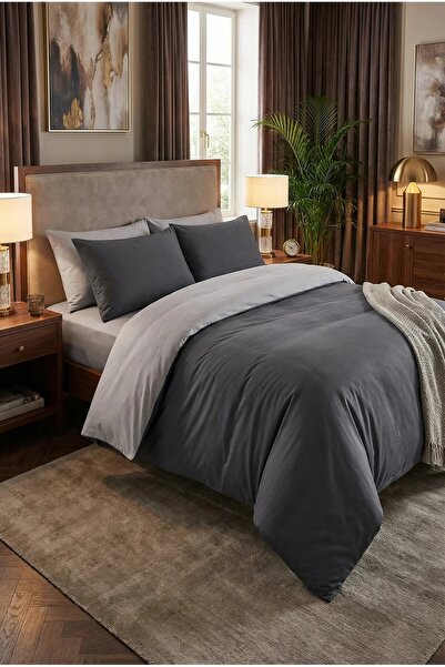 serelya Σετ Παπλωματοθήκη Διπλό - Διπλής Χρήσης - Ύφασμα Ranforce 100% Βαμβάκι