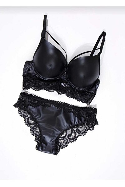 SONES KOZMETİK Kadın Iç Çamaşır / Deri Iç Çamaşır / Lingerie Deri Ipli Dantel...