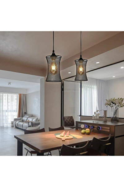 Humer Modern single black hanger E27