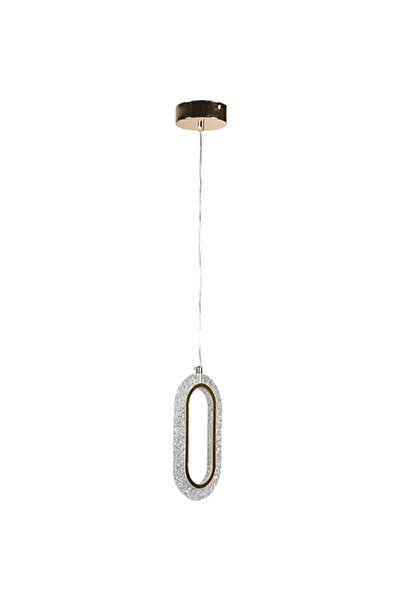 Humer Modern gold-colored lighting fixture with 3 lights, 5 watts each.