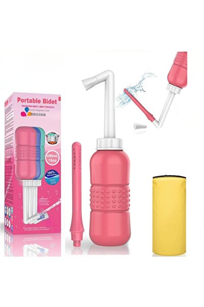 Generic 2 in 1 Portable Bidet, 450ml Travel 15oz Handheld Personal Empty Bott...