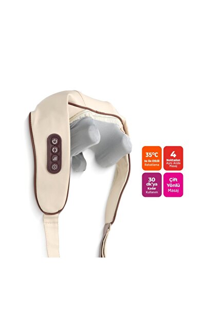 Polosmart PSC78 Şarjlı 3 Kademeli Isıtmalı Masaj Cihazı