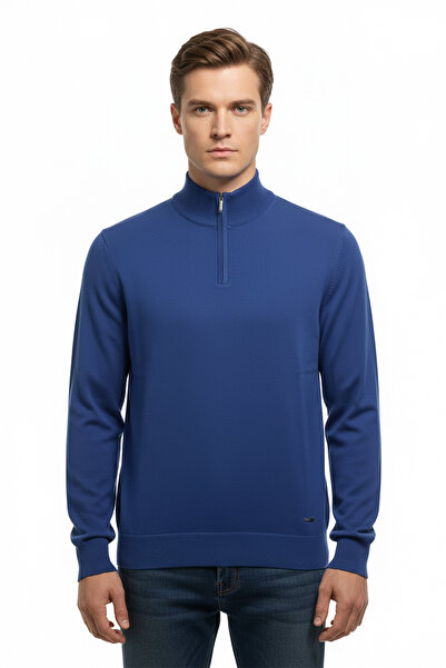 Pulltonic Ανδρικό πουλόβερ με φερμουάρ με μισό ζιβάγκο