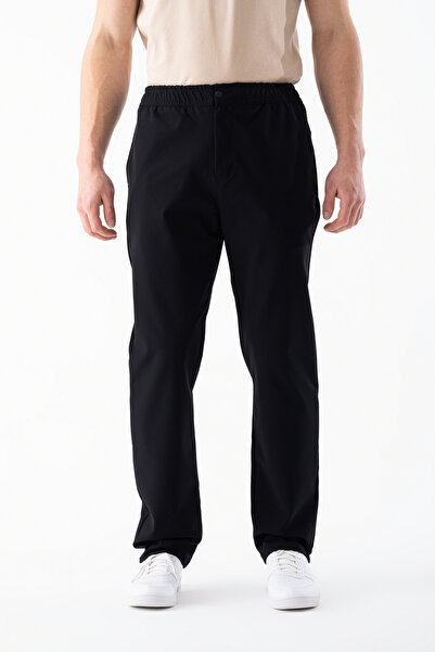 JoggerLab Men's Drawstring and Pipe Cut Trousers