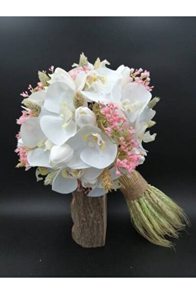 chocogift مقبض عروس المساء - باقة زهور سيمبيديوم صناعية