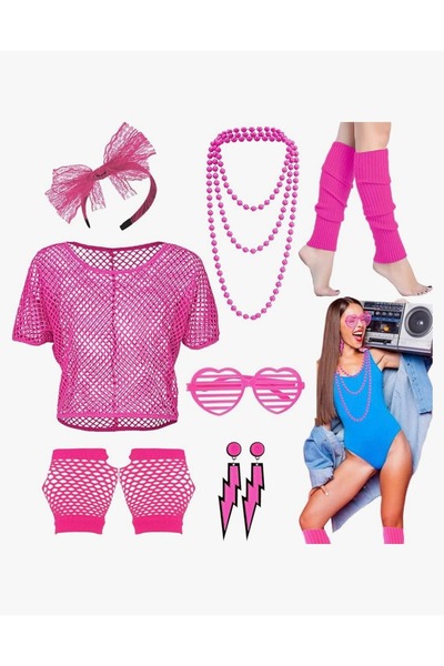 OMS Costum de Femeie din Anii '80– Multicolor