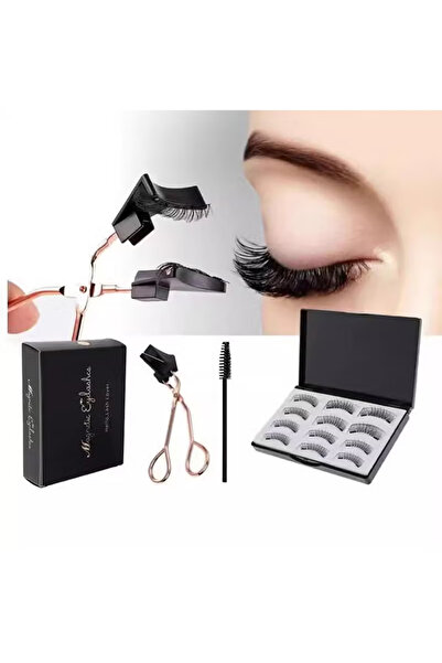 BSMBIOO Magnetic lash attachment, reusable magnetic false eyelashes, no tweez...