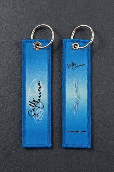 Liber Cars Sally - Breloc cu broderie albastră pentru motociclist