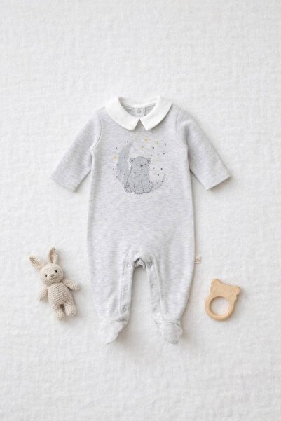 The Nest Kids Soft Cloud Tulum Premium Organik Pamuk Yumuşak Desenli Günlük B...