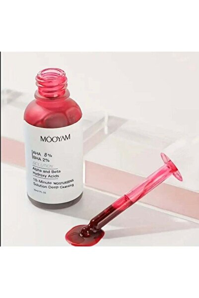 MÖOYAM AHA8% BHA2% Essence Deeply Moisturizes And Brighten Skin Tone