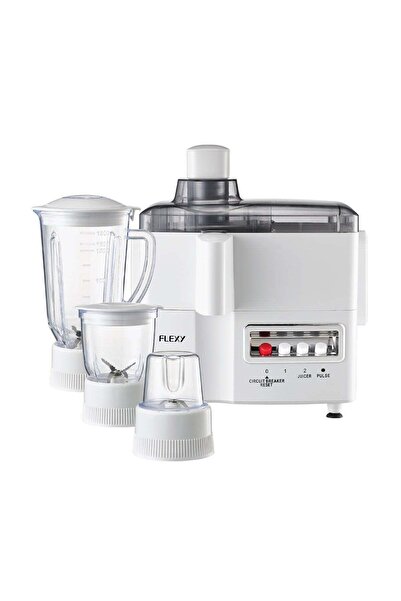 flexy محضر طعام وعصارة وخلاط 4 في 1 بقوة 650 واط