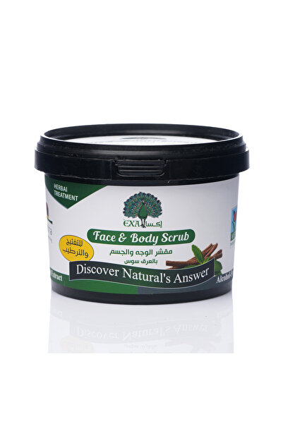 EXA اكسا مقشر الوجه و الجسم عرق السوس