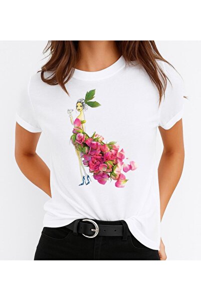 OEM Tricou damă din bumbac 100%, rochie multicoloră 5