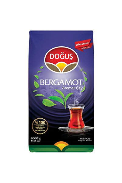 Doğuş Bergamot Aromalı Siyah Çay 1 kg %100 Karadeniz Harmanı Yoğun Aroma ve Z...