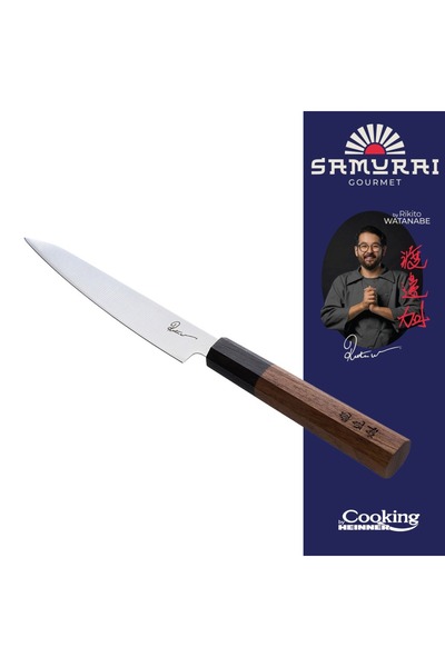 Cooking by Heinner Cutit universal Rikito Watanabe, otel inoxidabil/lemn, 13 ...