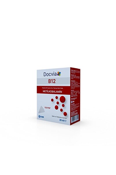 CNR CNR Docvia B12 Metilkobalamin Sprey Damla 133 Puf 20 ml