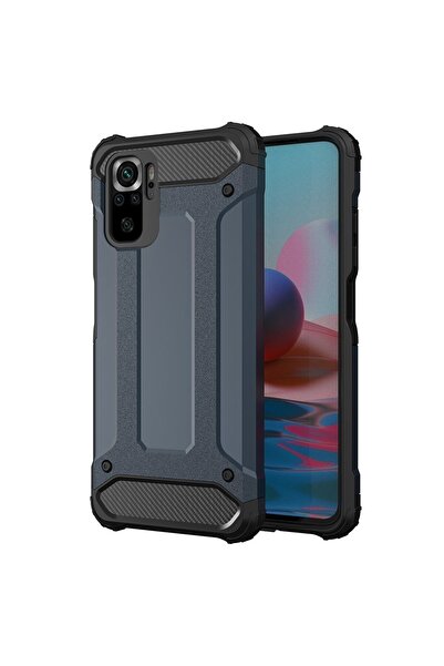 OEM Xiaomi Redmi Note 11T/11S/Poco M4 Pro 5G Rugged Hybrid Armor Case Blue