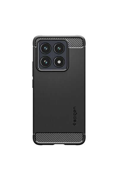 Spigen Carcasă robustă Rugged Armor pentru Xiaomi 14T - Negru mat