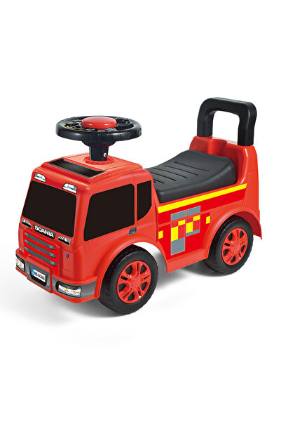 The Toys Home Fire Truck Ride-On Toy, Red P 250 Model