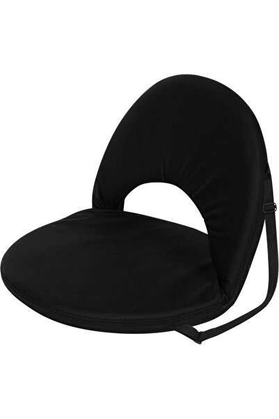 smart home Foldable Ground Camping Chair with Backrest – Portable Lightweight...