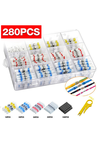 Choice7 280 قطعة، 50/100/300/800/1000 قطعة، أطراف توصيل كهربائية عملية مقاومة...