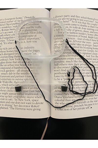 Dekordan House Hanging Reading Magnifier