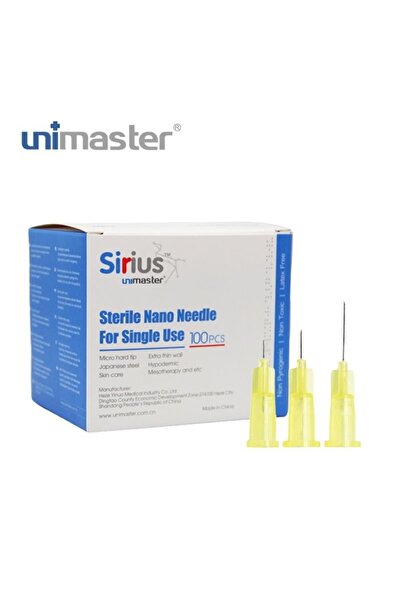Unimaster 30G X 4MM 50 ADET MEZOTERAPİ ŞIRINGA UCU