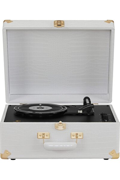 CROSLEY قرص دوار من مجموعة أنثولوجي - جلد التمساح الأبيض