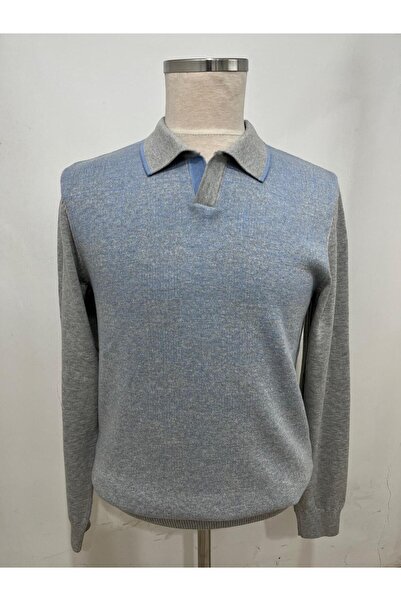 Tony Montana ERKEK POLO YAKA DESENLİ TRİKO KAZAK T1329