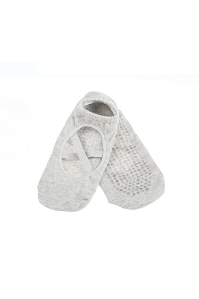OEM Yoga & Pilates Anti-slip Socks for Women - 1 Pair, Gray