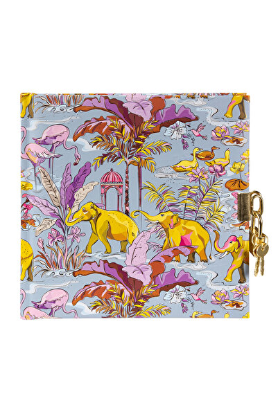 Goldbuch Insignia Günlük | 16,5 × 16,5 cm | 96 Sayfa | Kilitli Kabartmalı Kap...