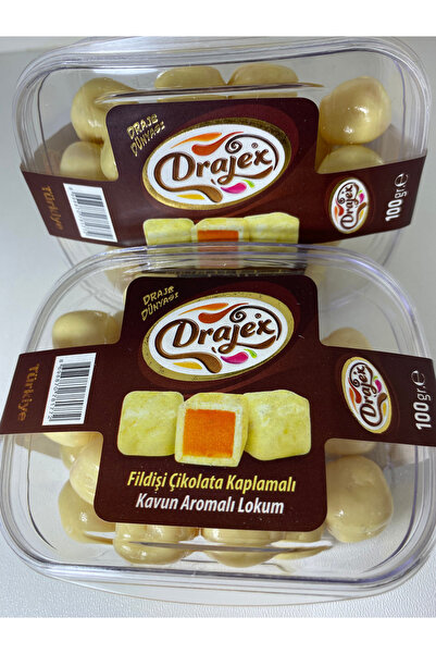 Balşeker FİLDİŞİ ÇİKOLATA KAPLAMALI KAVUN AROMALI LOKUM (100GR)