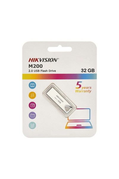 Hikvision 32GB USB2.0 HS-USB-M200-32G Metal Flash Bellek