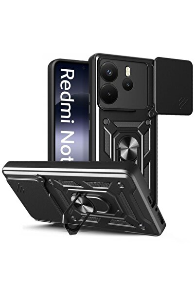 Tech-Protect Carcasă CamShield Pro pentru Xiaomi Redmi Note 14 Neagră