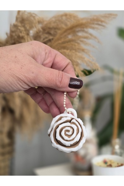 Modello Craft Cinnamon Roll Clicker Keychain & Bag Charm |   3D Printing Deco...