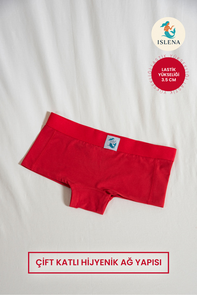 ISLENA Comfy Bottom Boxer - Red Aura