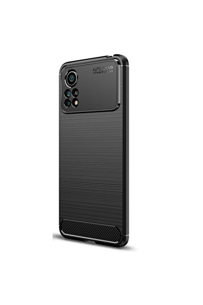 Tech-Protect Carcasă Carbon Xiaomi Poco X4 Pro 5G Neagră TPU/PC