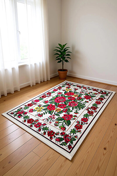 BLGHOME Dokuma Tabanlı Dijital Baskı Halı BLG3831